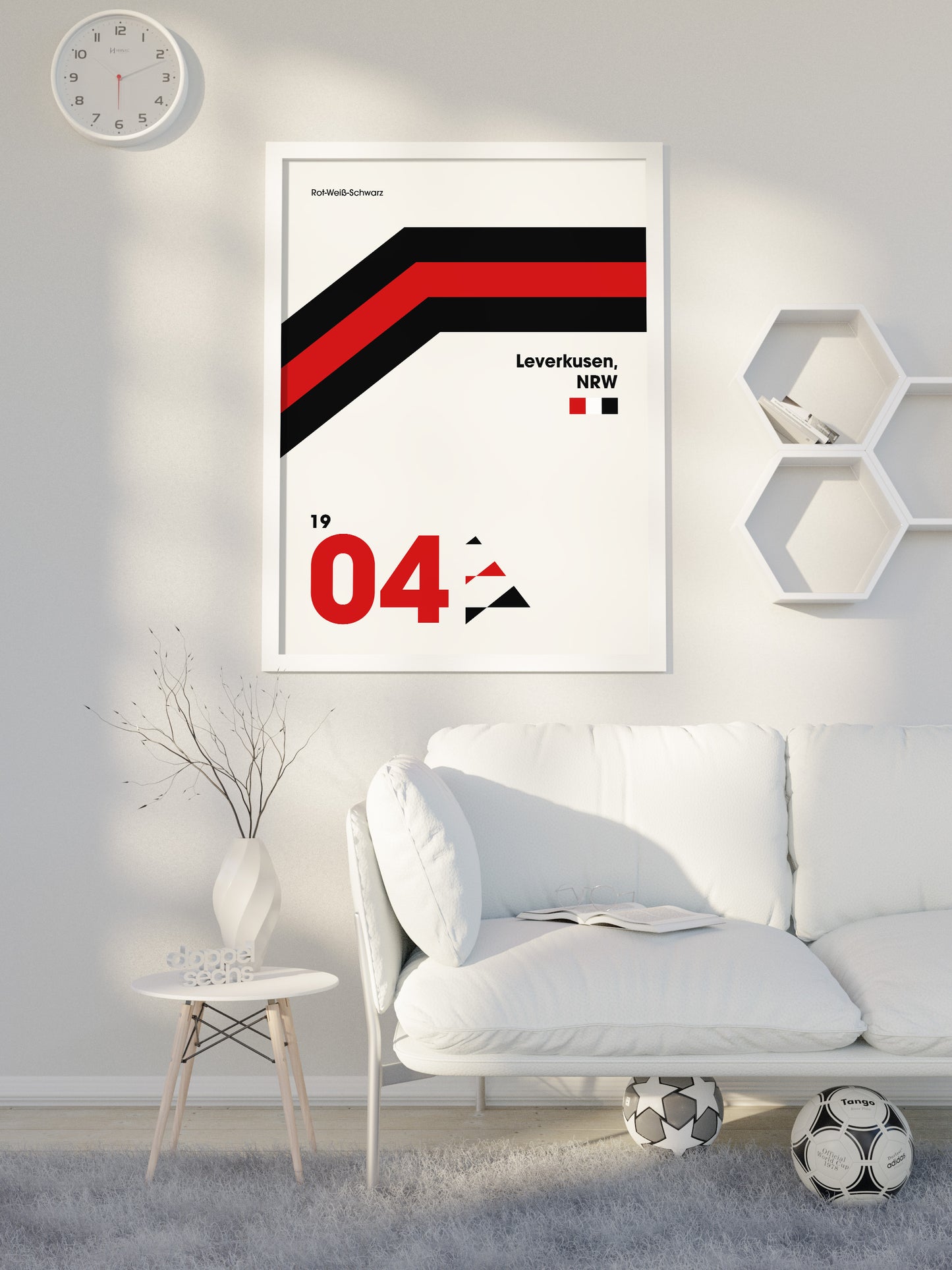 Leverkusen - "Heritage" Fußballposter