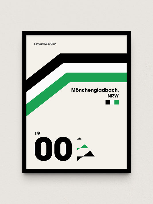 Gladbach - "Heritage" Fußballposter