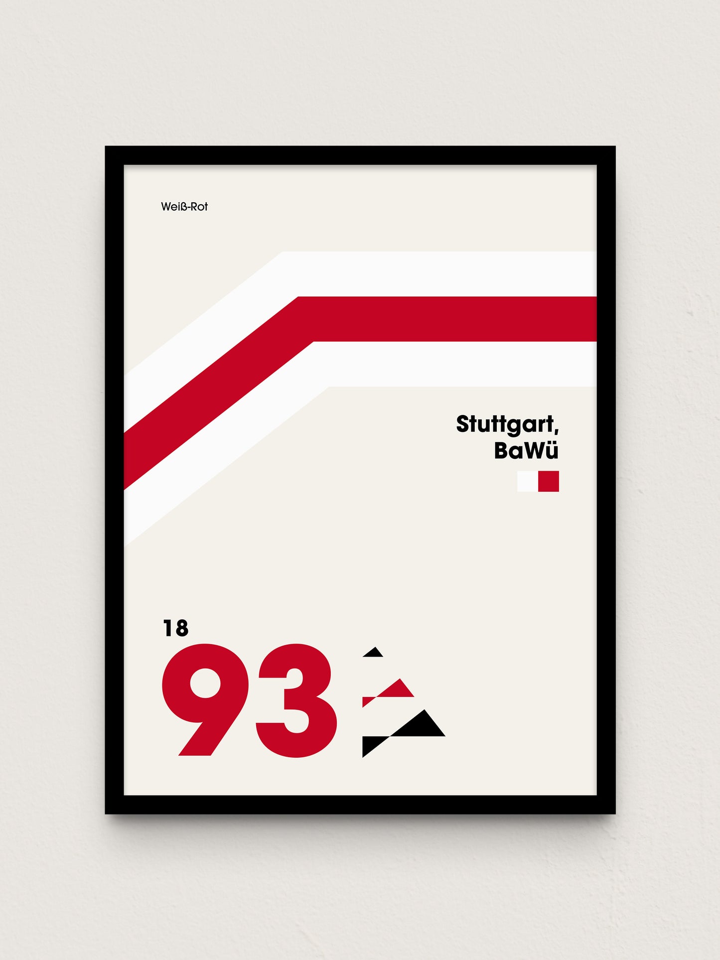 Stuttgart - "Heritage" Fußballposter