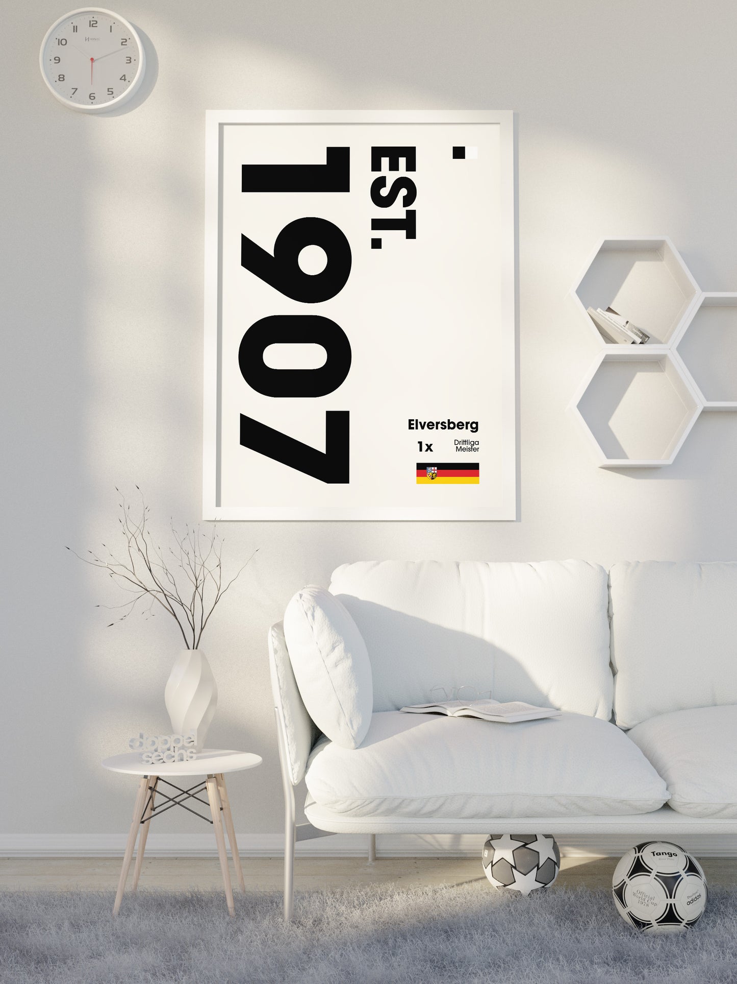 Elversberg - "Established" Fußballposter