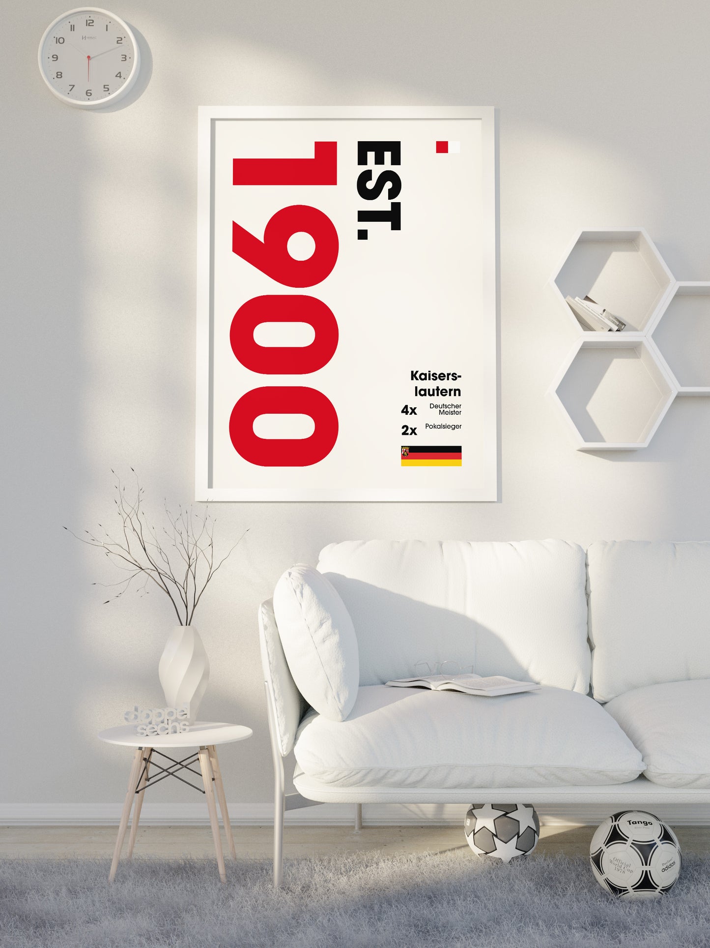 Kaiserslautern - "Established" Fußballposter