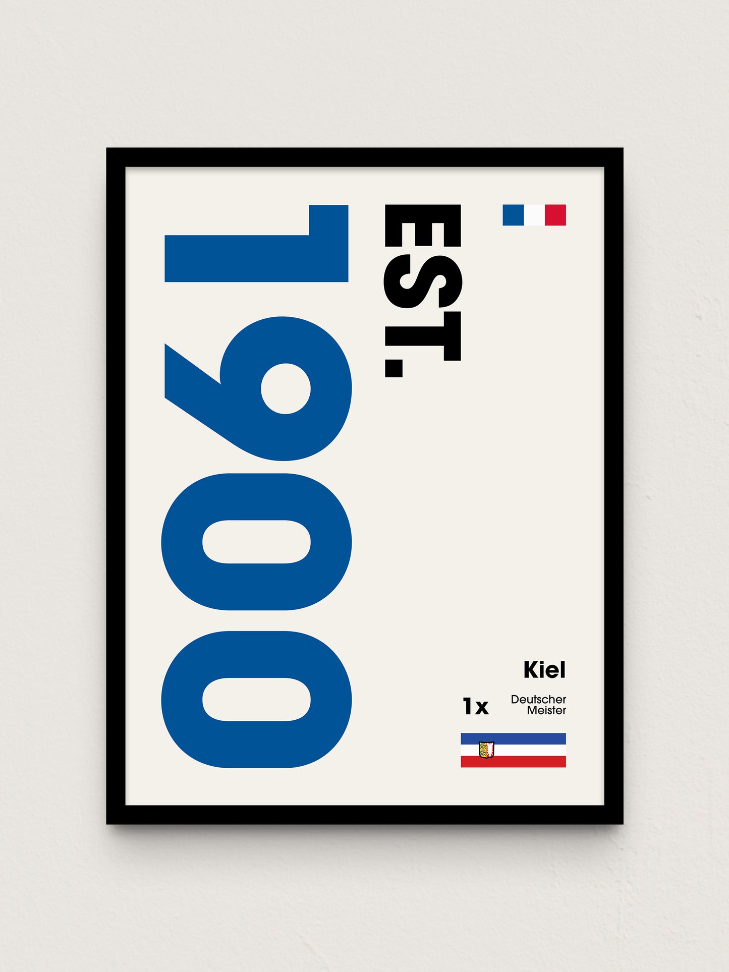 Kiel - "Established" Fußballposter