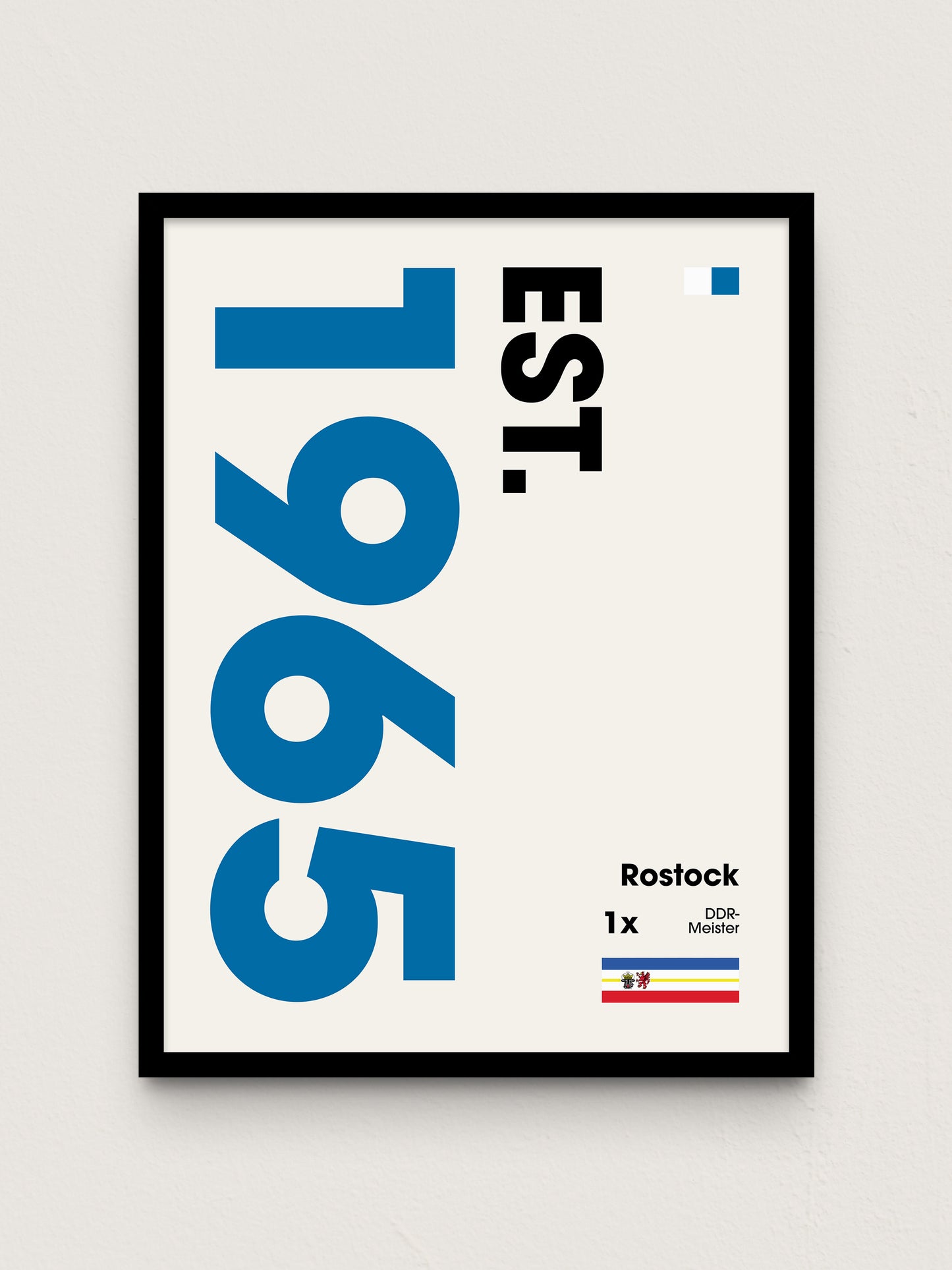 Rostock - "Established" Fußballposter