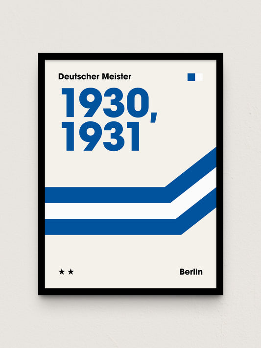 Berlin - "Champions" Fußballposter