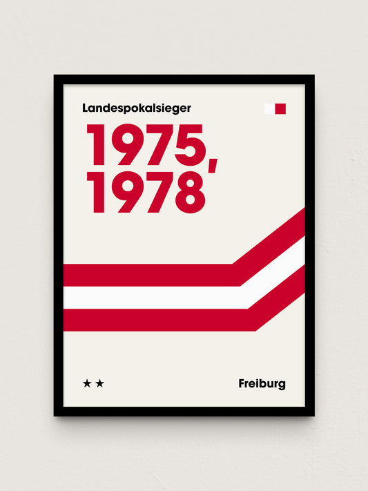 Freiburg - "Champions" Fußballposter