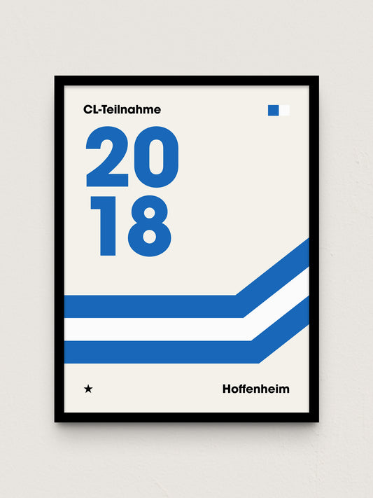 Hoffenheim - "Champions" Fußballposter