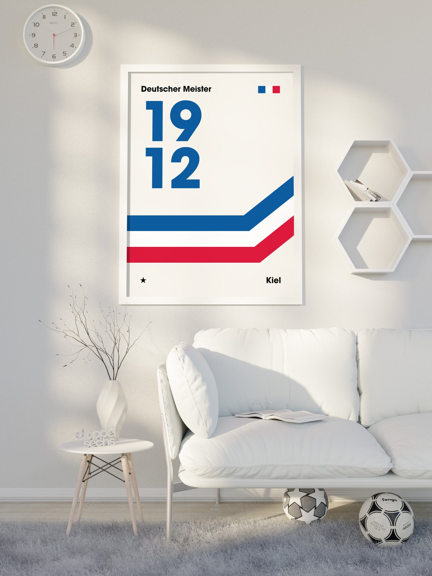 Kiel - "Champions" Fußballposter