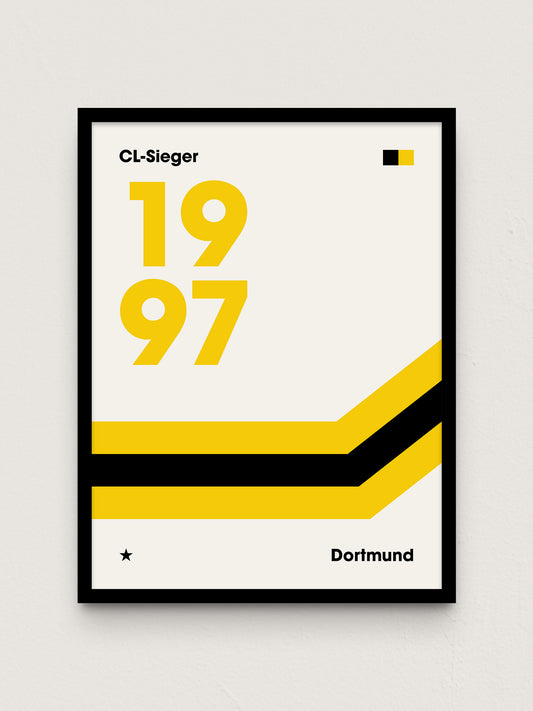 Dortmund - "Champions" Fußballposter