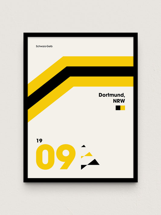 Dortmund - "Heritage" Fußballposter